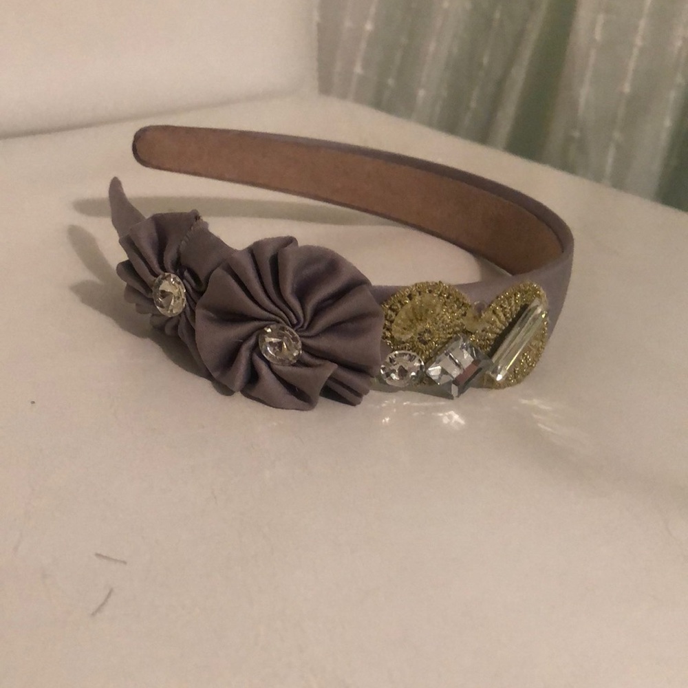 Gossip girl Silk & rhinestone headband 2/$35